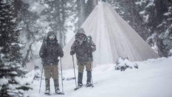 Snow Camp Kifaru Tipi