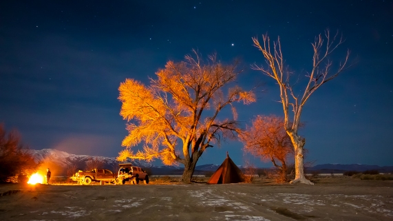 Camp at Night